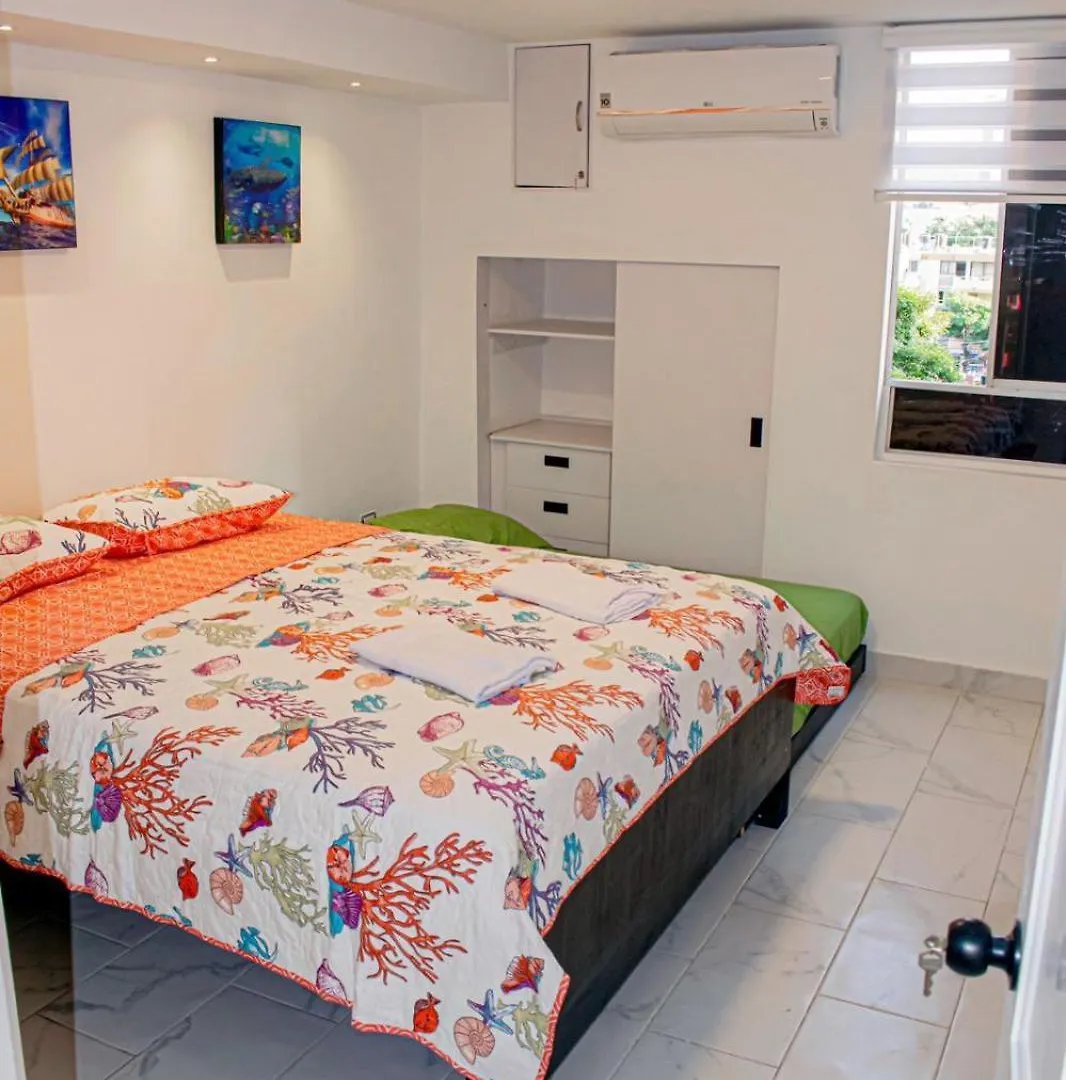 Apartman Apartamento Vista Azul Rodadero Edificio Mara 502 Gaira