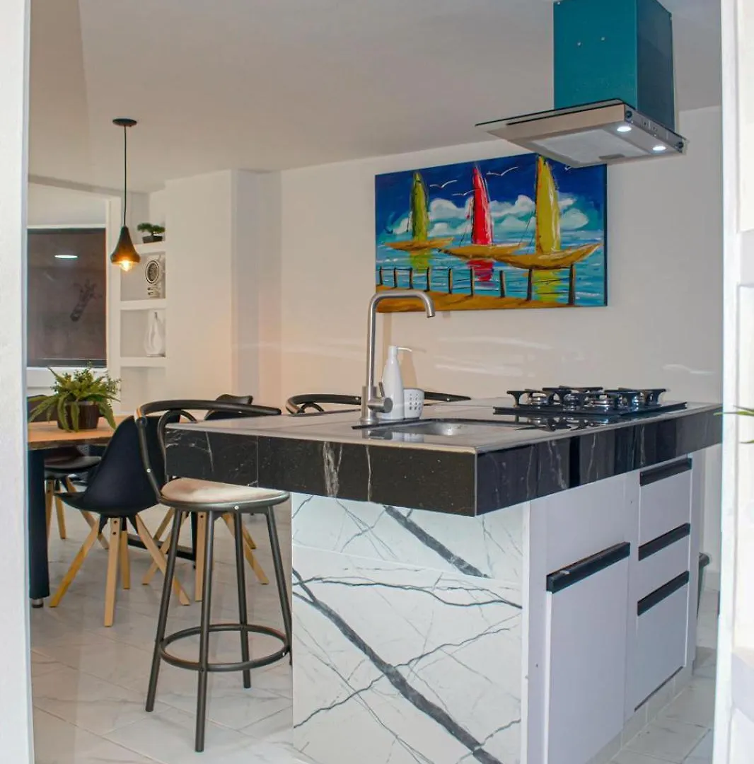 Apartamento Vista Azul Rodadero Edificio Mara 502 Gaira 0*,