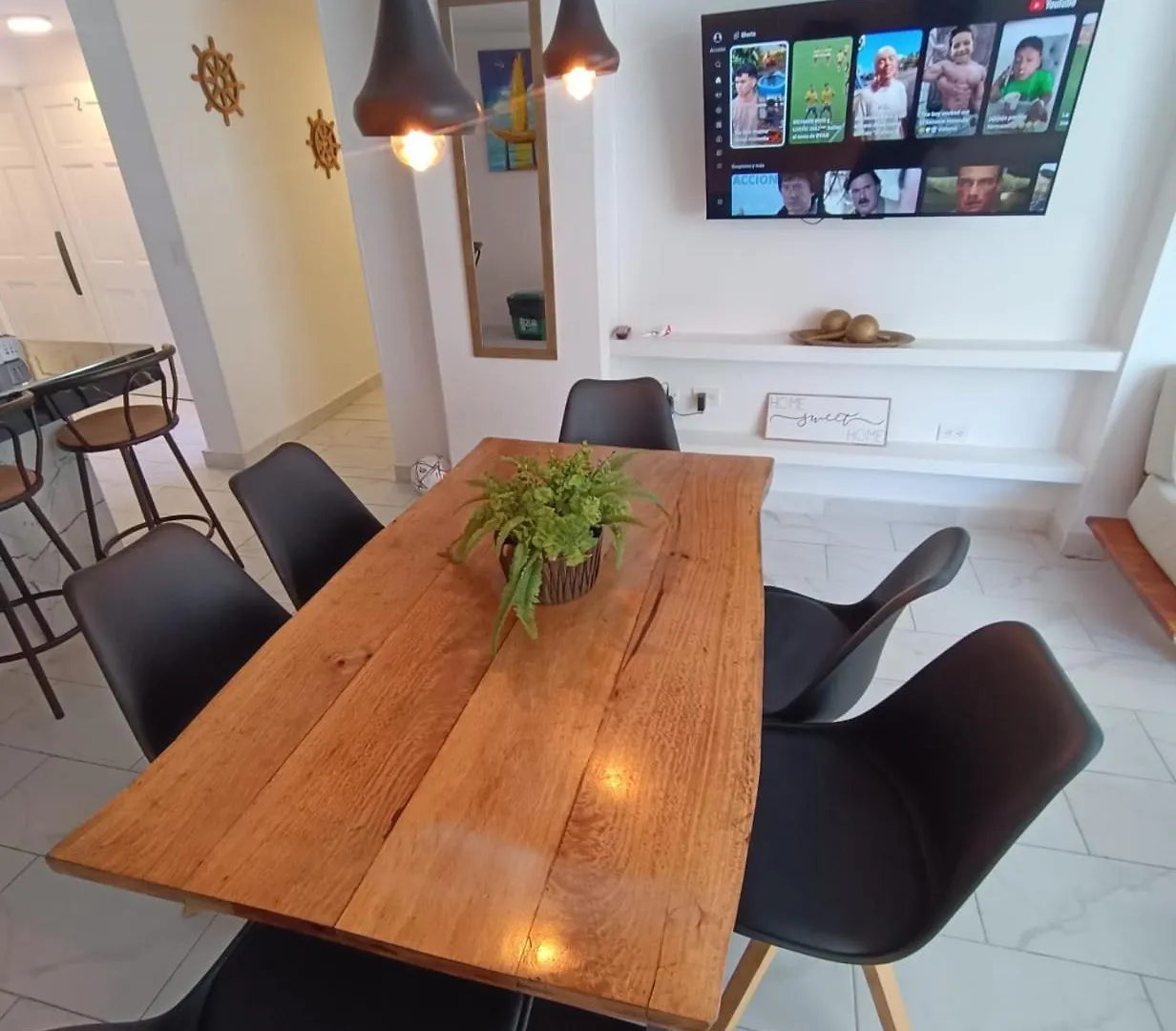 Apartman Apartamento Vista Azul Rodadero Edificio Mara 502 Gaira Kolumbia