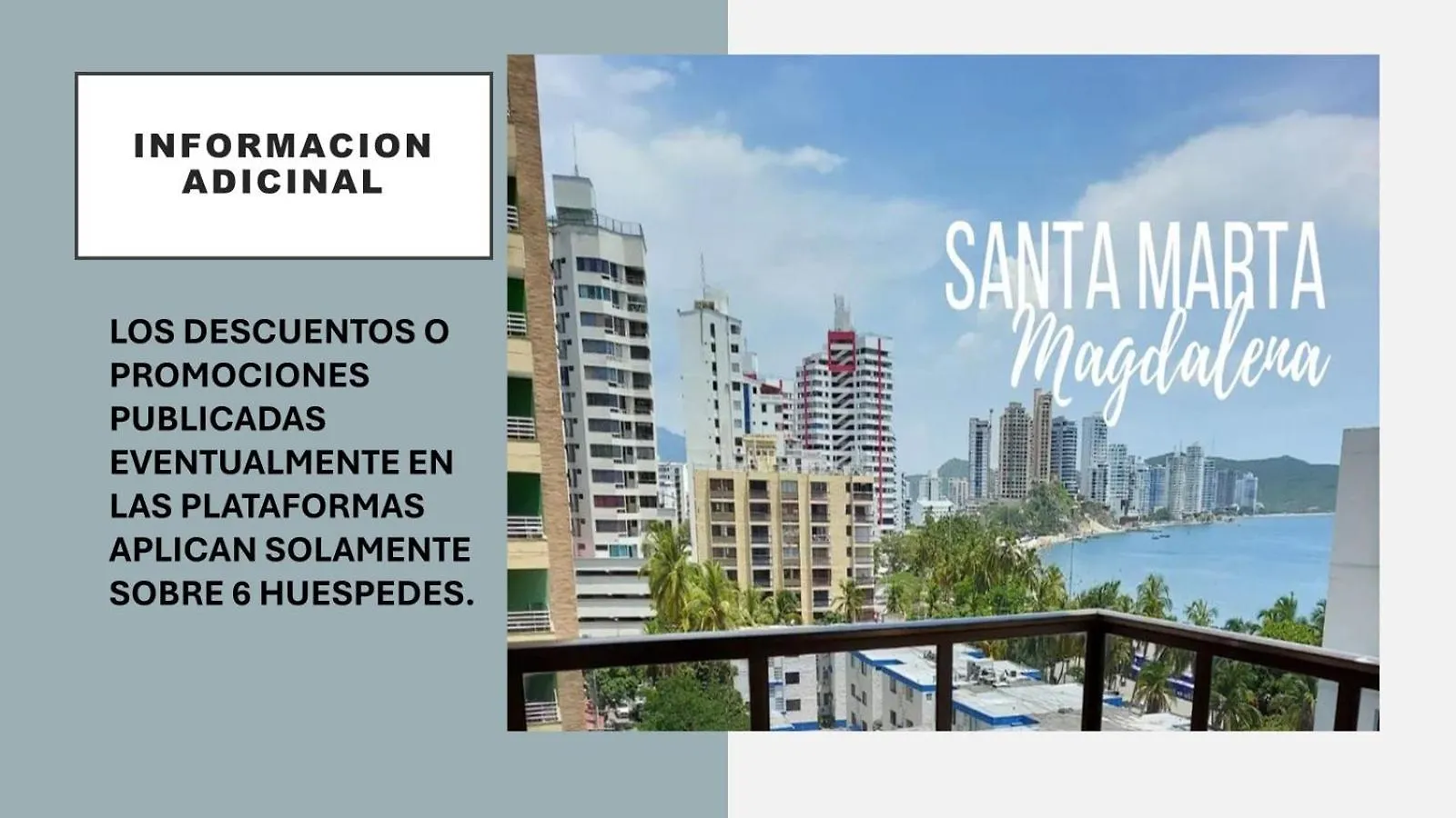 Apartment Apartamento Vista Azul Rodadero Edificio Mara 502 Gaira Colombia